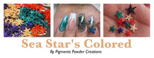 Load image into Gallery viewer, Summer Sea Star&#39;s Colored Nail Art
